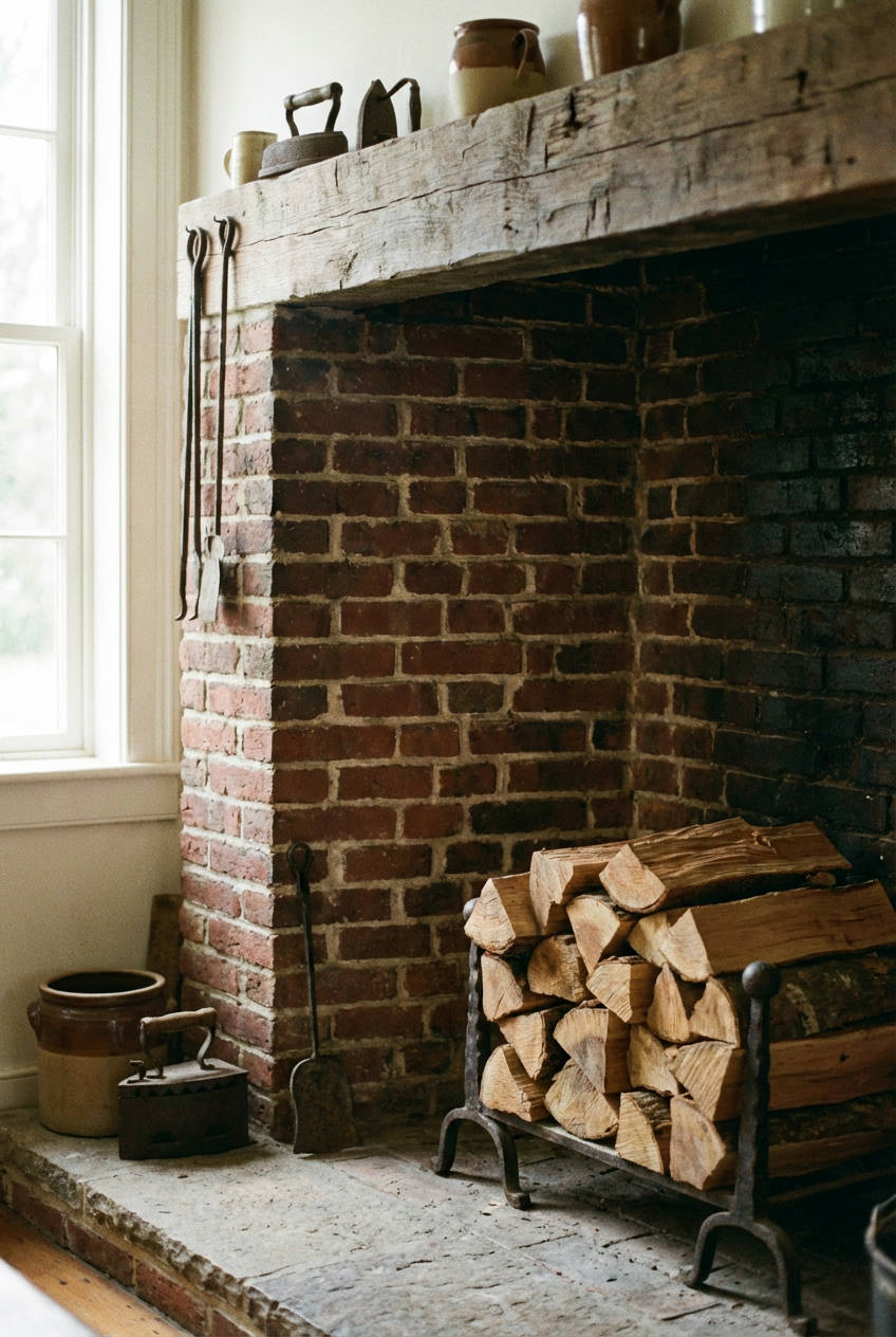 Traditional-Brick-Fireplace-2