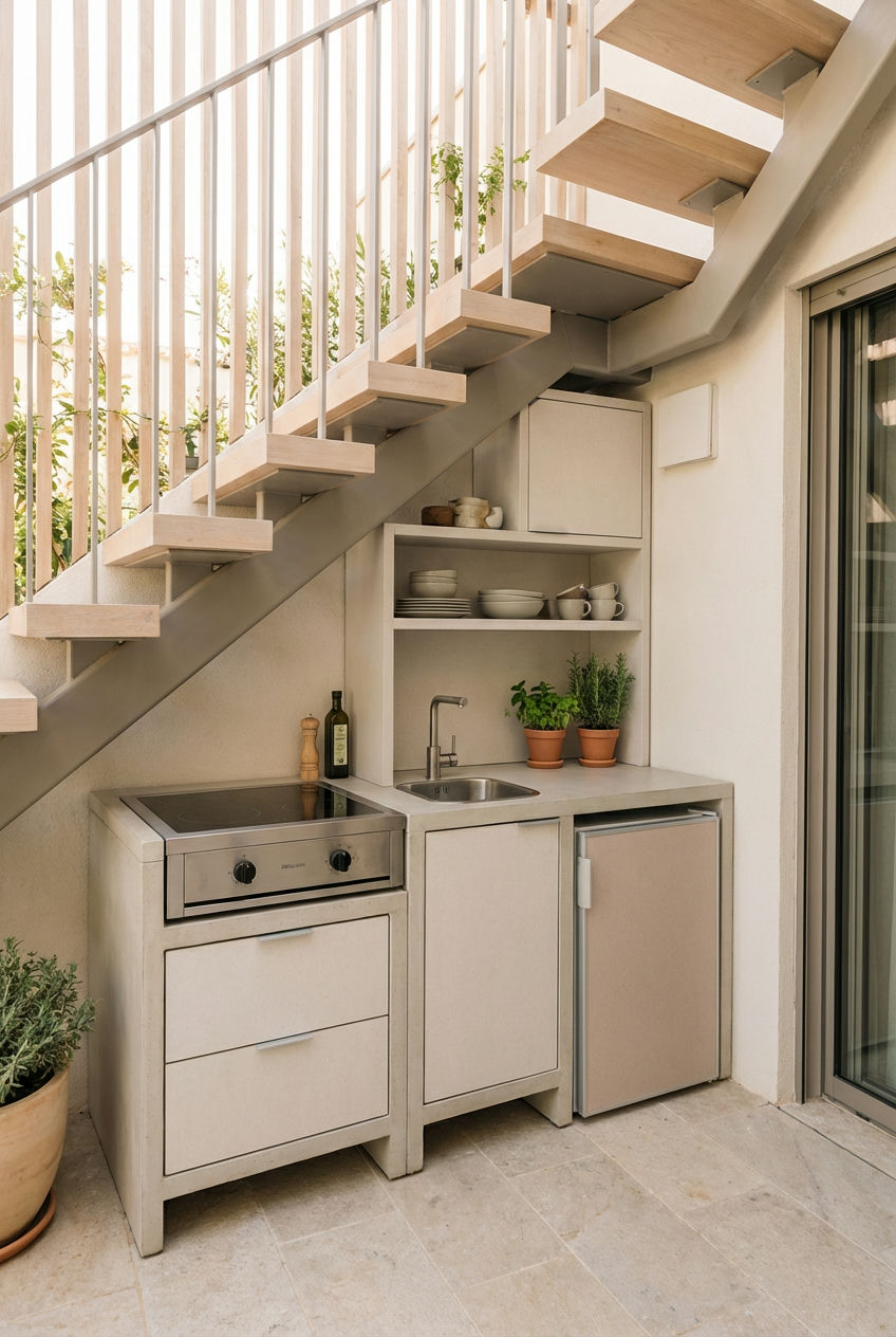 Compact & Clever Alcove Kitchen 2