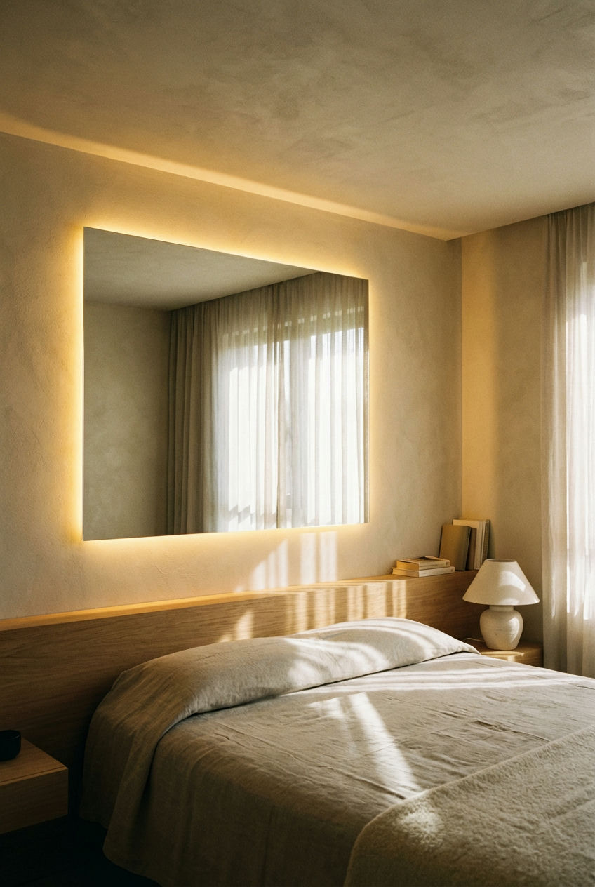 Backlit Mirror Panels 1