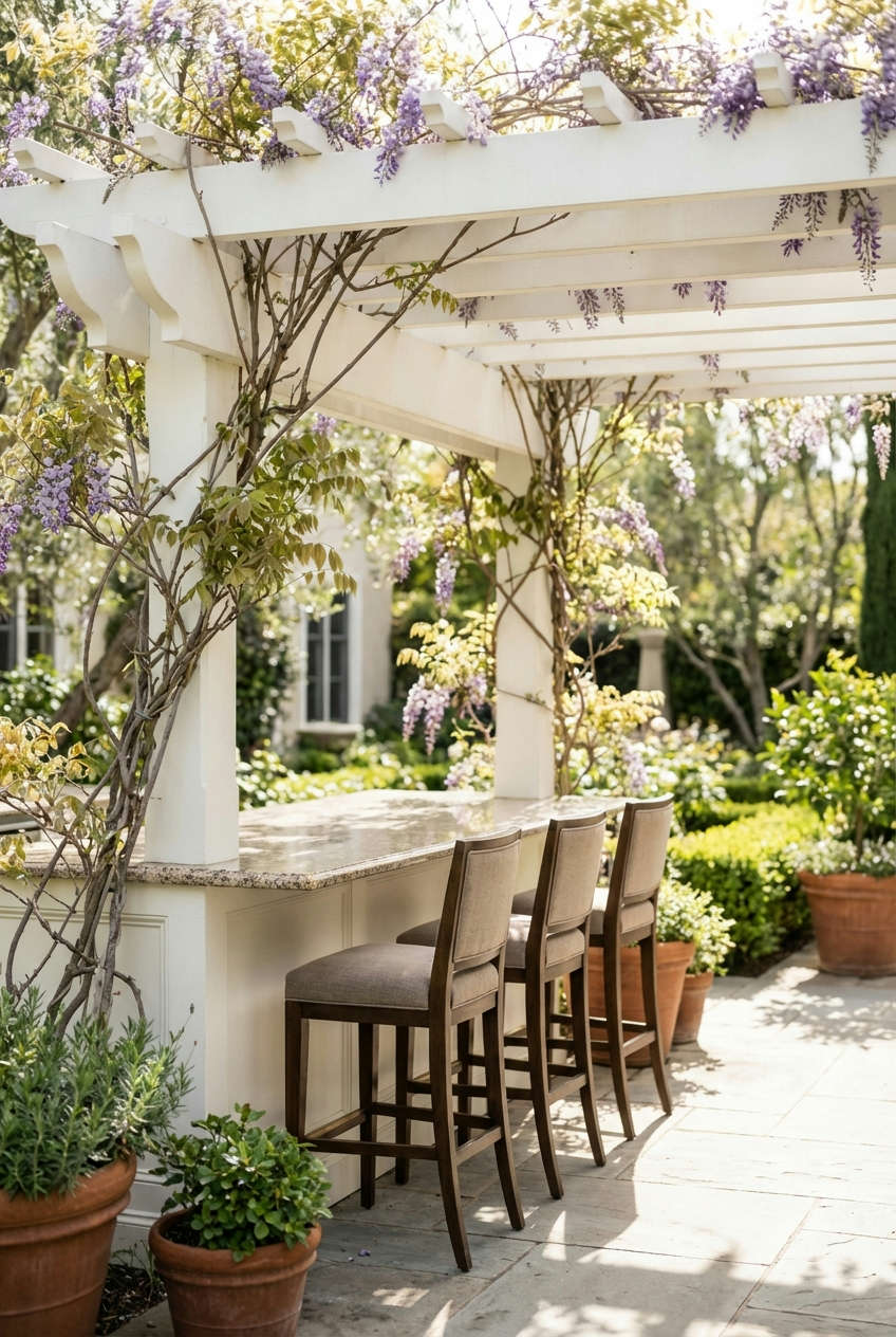 Elegant Pergola Bar 1