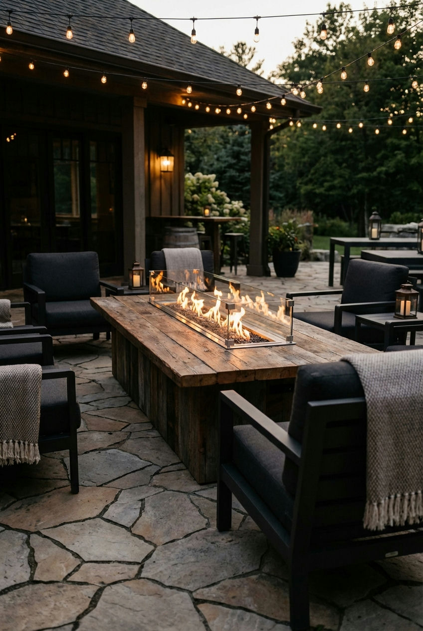 Cozy Fire Pit Bar 2