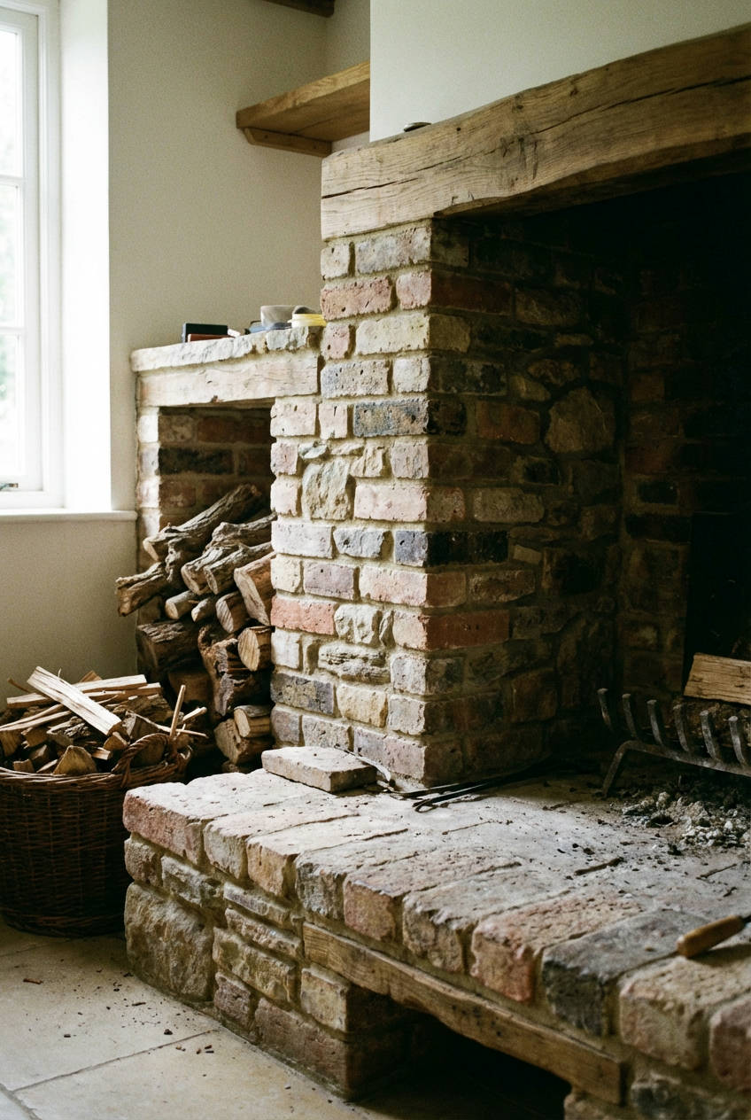 DIY-Fireplace-with-Rustic-Charm-2