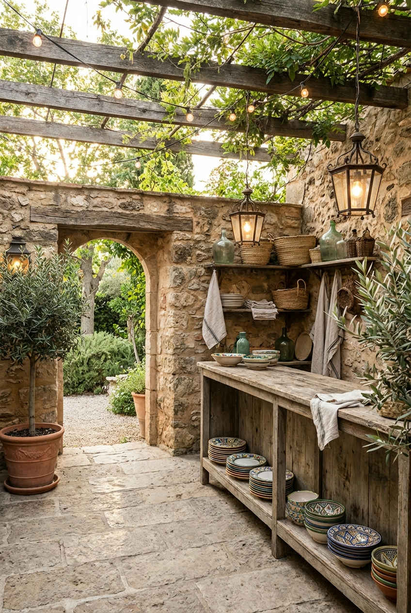 Mediterranean Courtyard Bar 2