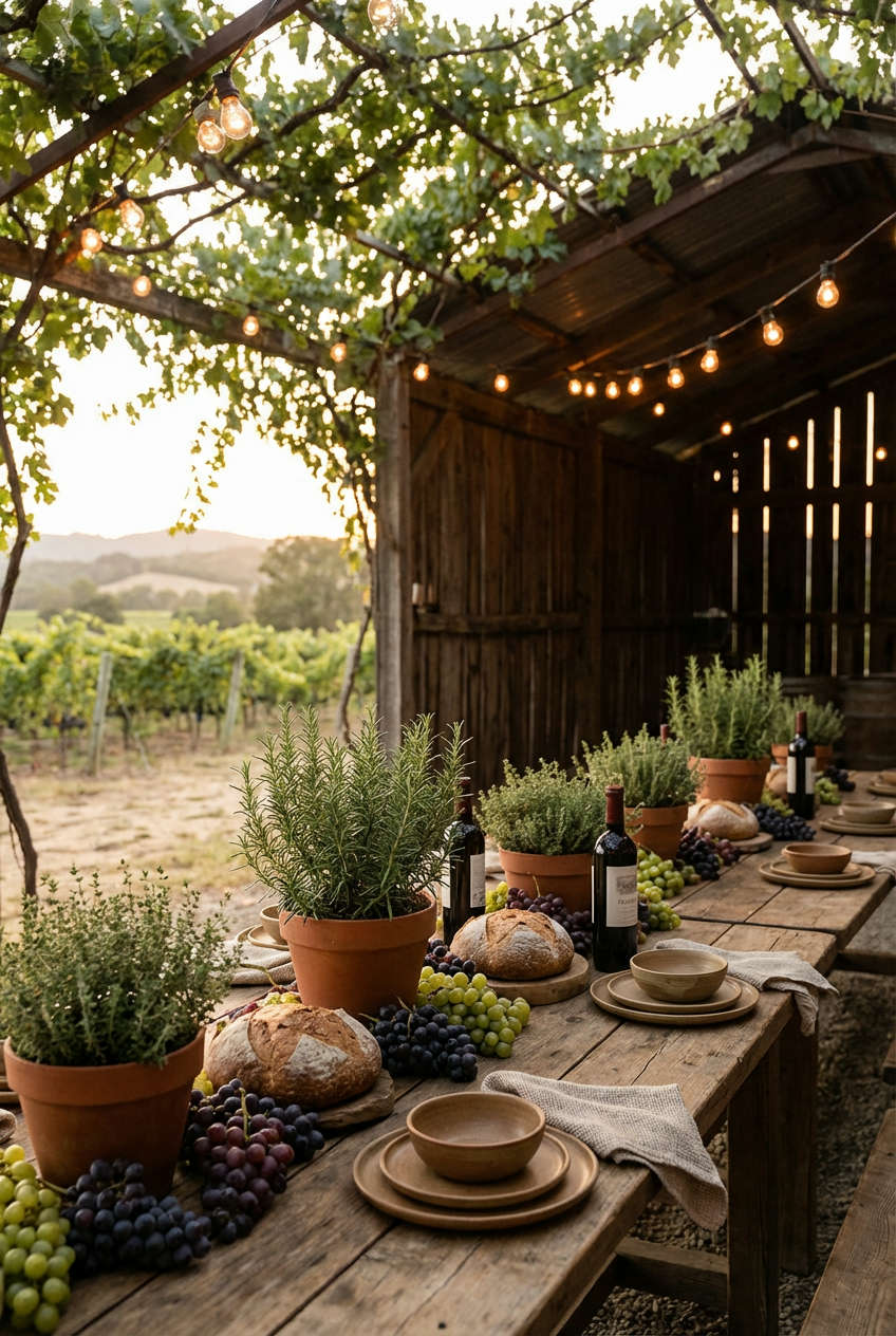 Rustic Vineyard Charm 1