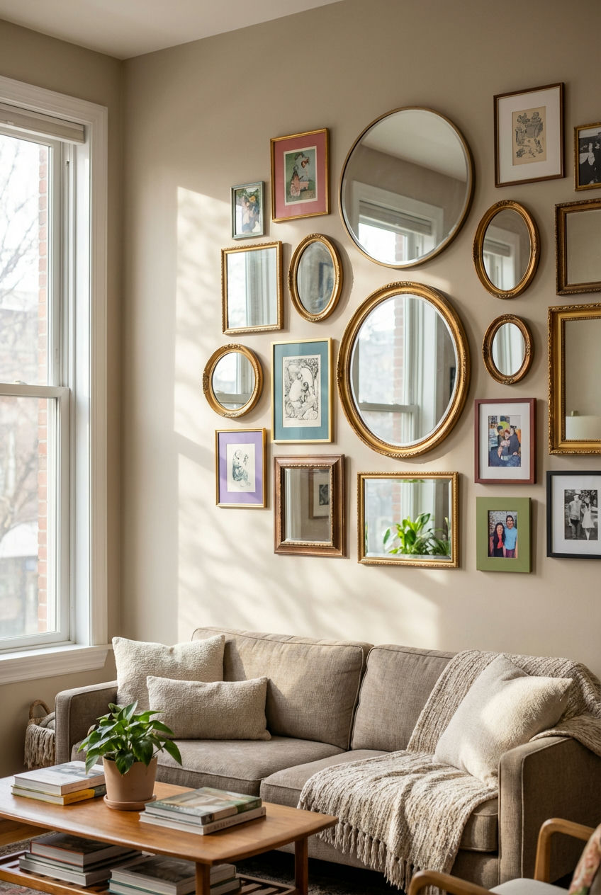The Gallery Wall with Mirrors 1