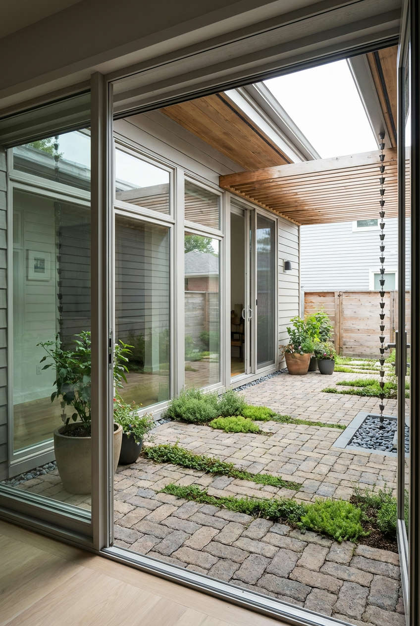 Permeable Paving and Rain Gardens 1