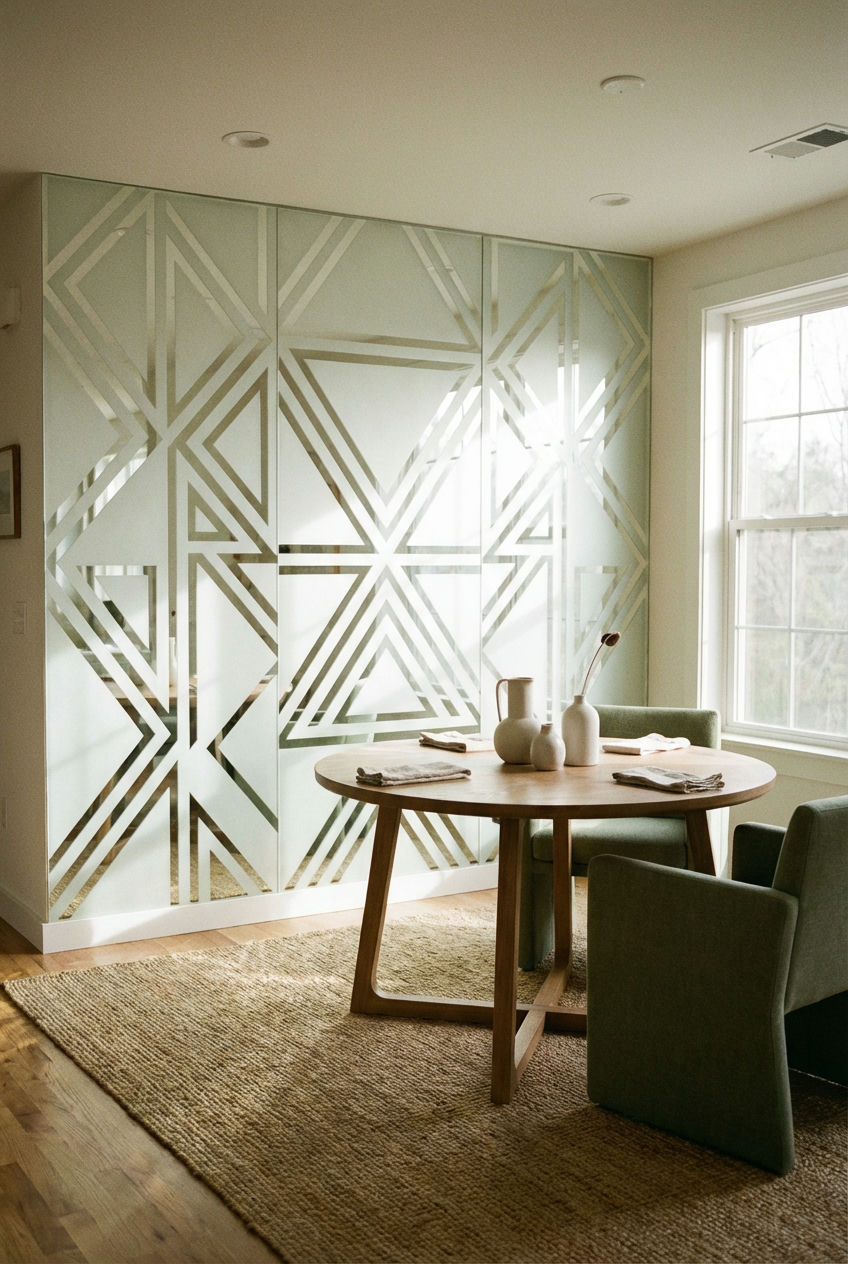 Etched or Sandblasted Mirror Designs 2