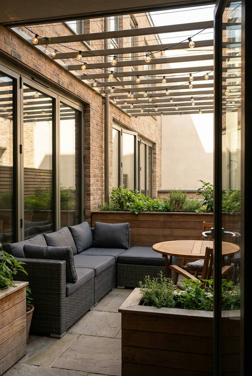 Compact Multi-Functional Patio Zones 1