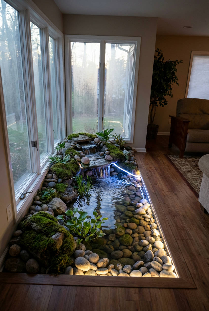 The Illuminated Twilight Pond 1