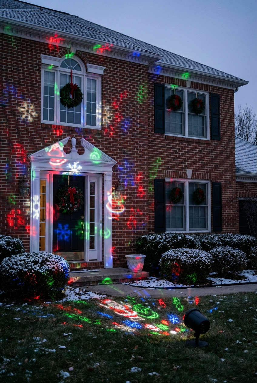 Whimsical Christmas Projector Lights 1