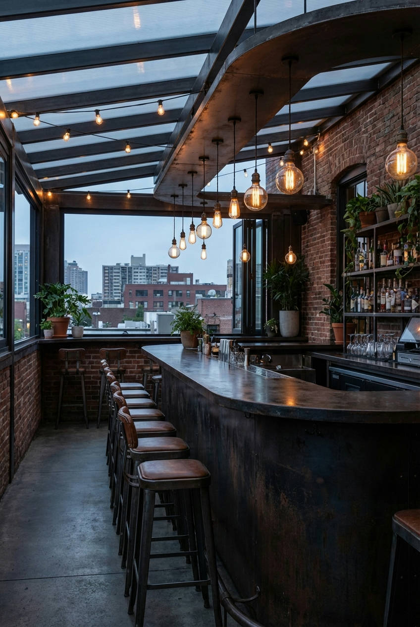 Industrial Chic Speakeasy 1