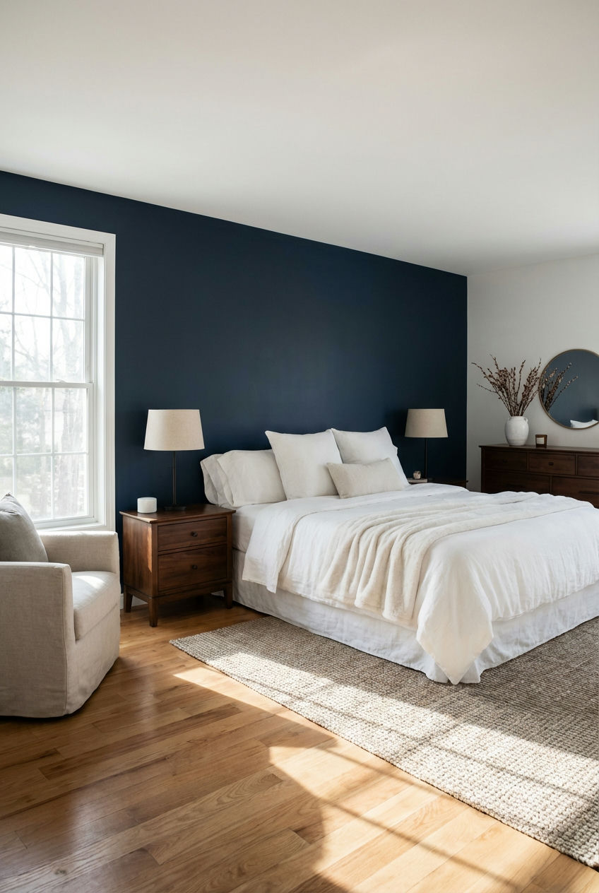 Sophisticated Dark Blue Paint 1