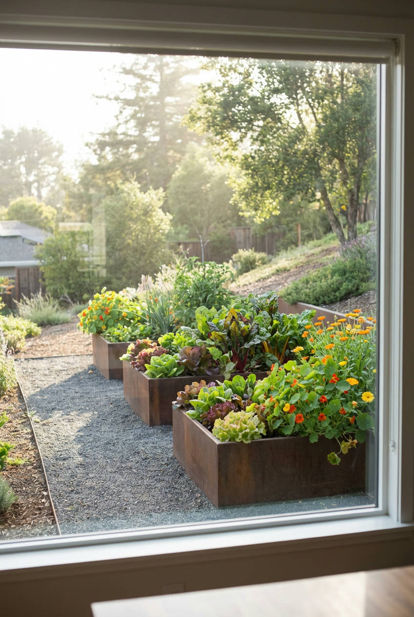 Raised Garden Beds for Produce 2