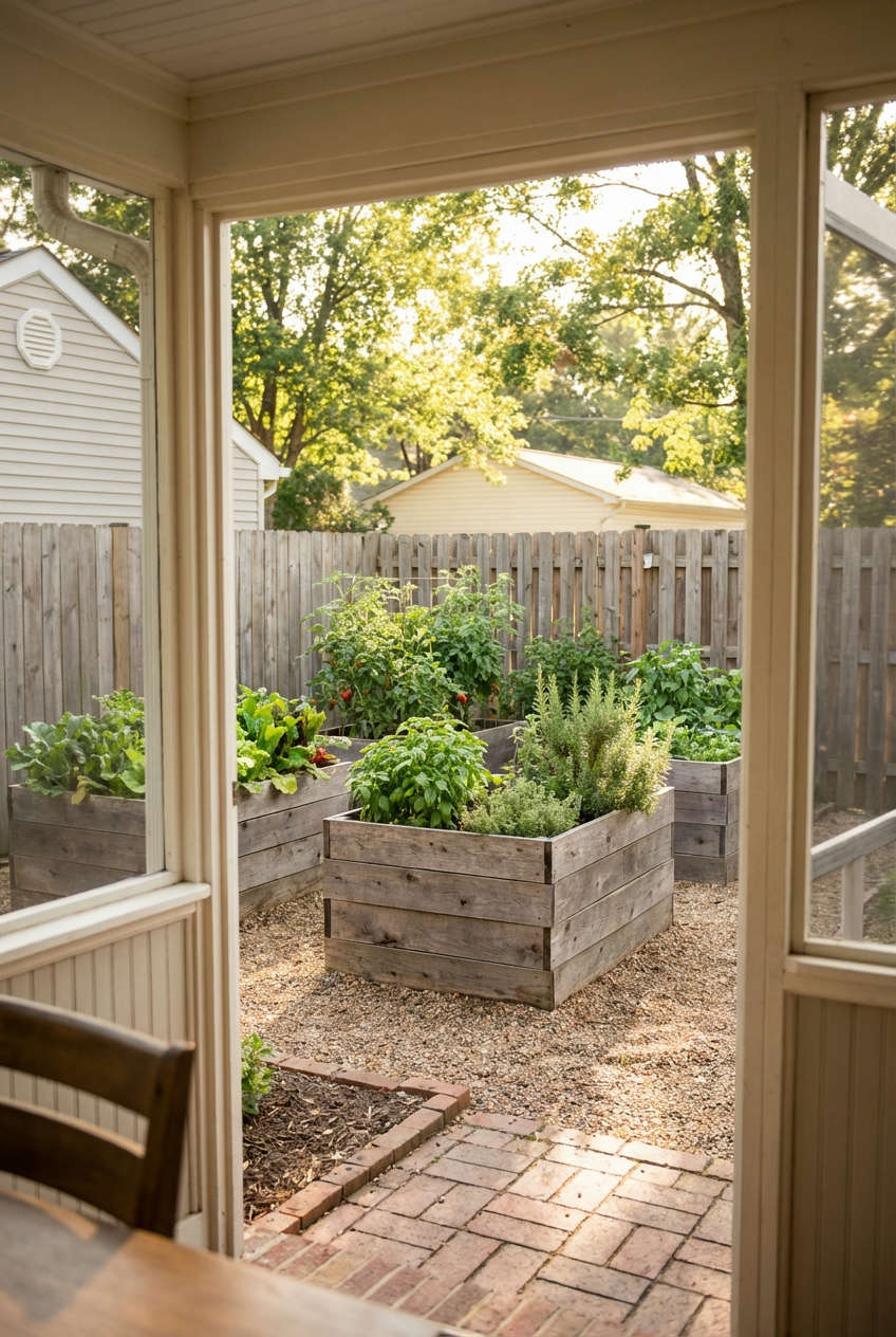 Raised Garden Beds for Produce 1