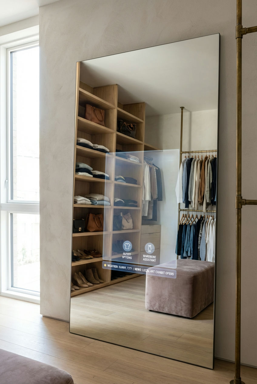Mirror Panels with Digital Integration 2