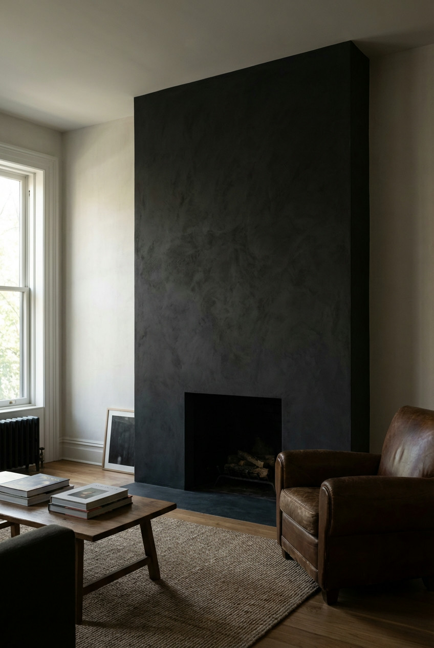 Dark & Moody Fireplace Facades 1