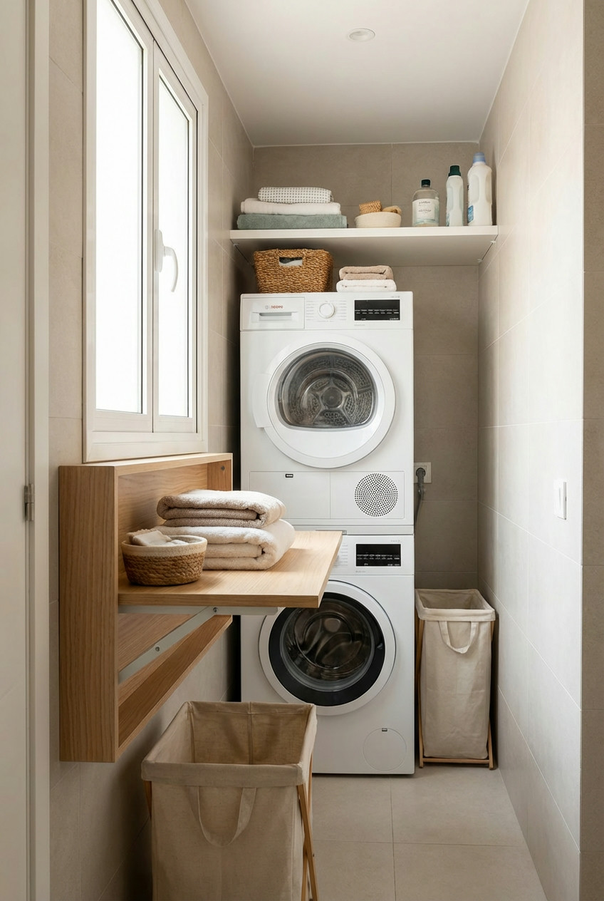 Multifunctional Flip-Down Countertop 1