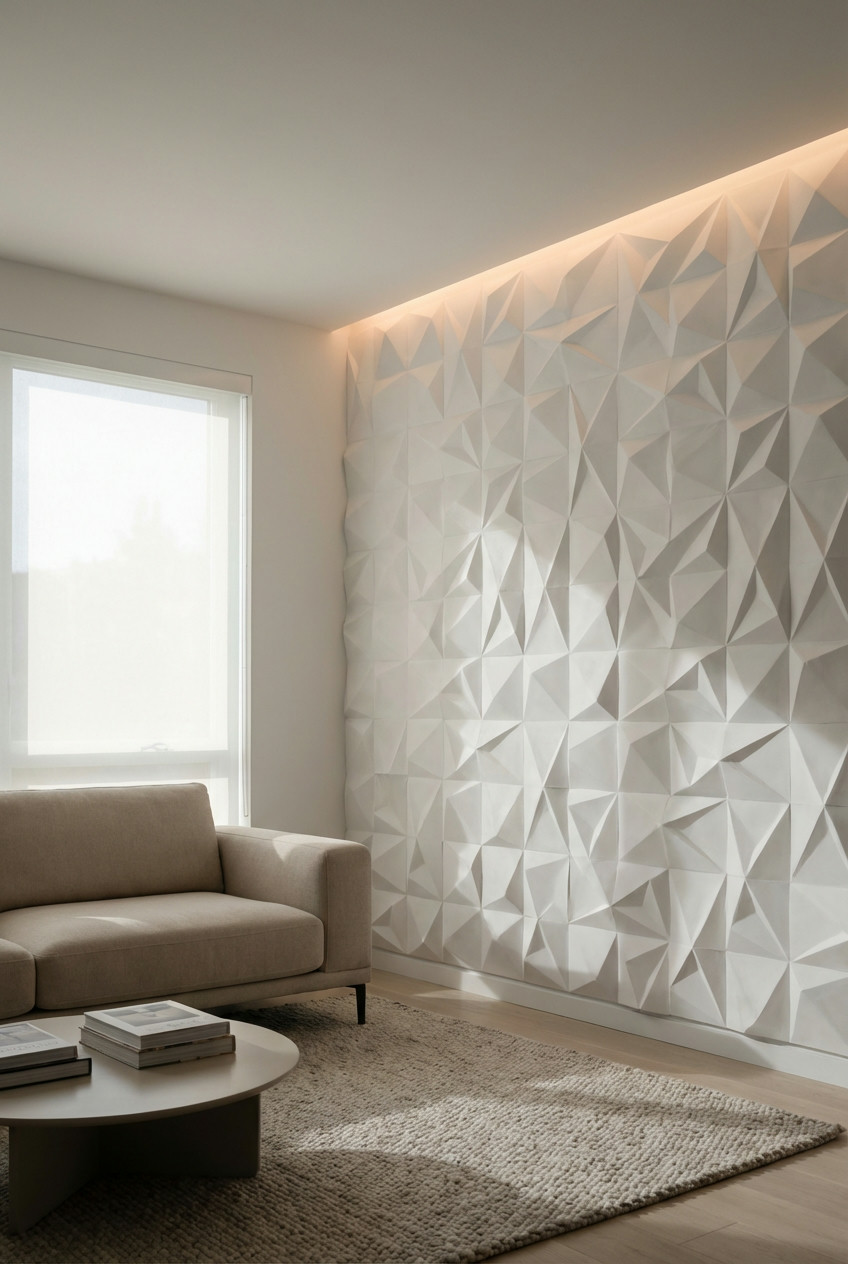 Sculptural 3D Panels 1