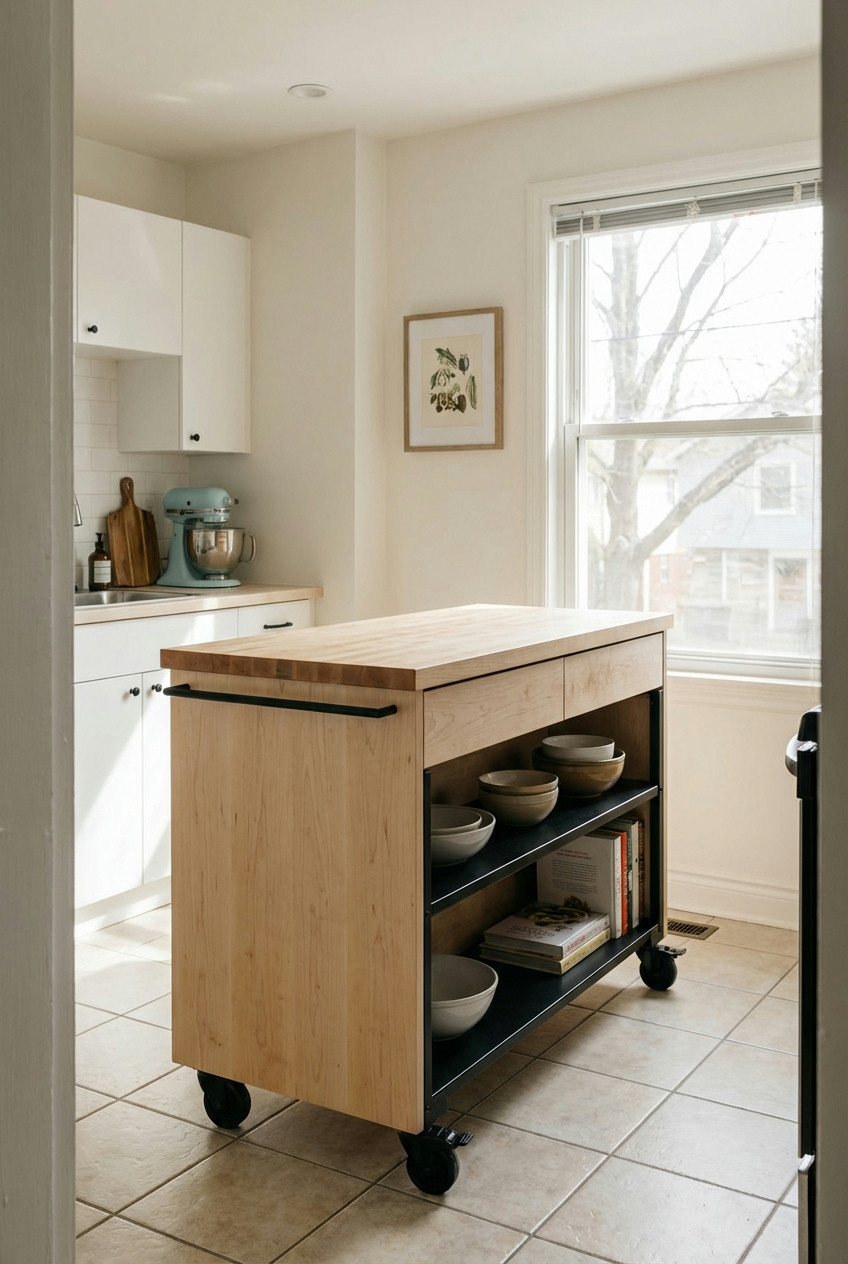 Mobile Kitchen Islands 1