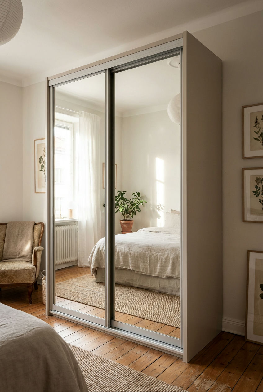 Mirrored Wardrobe Doors 1
