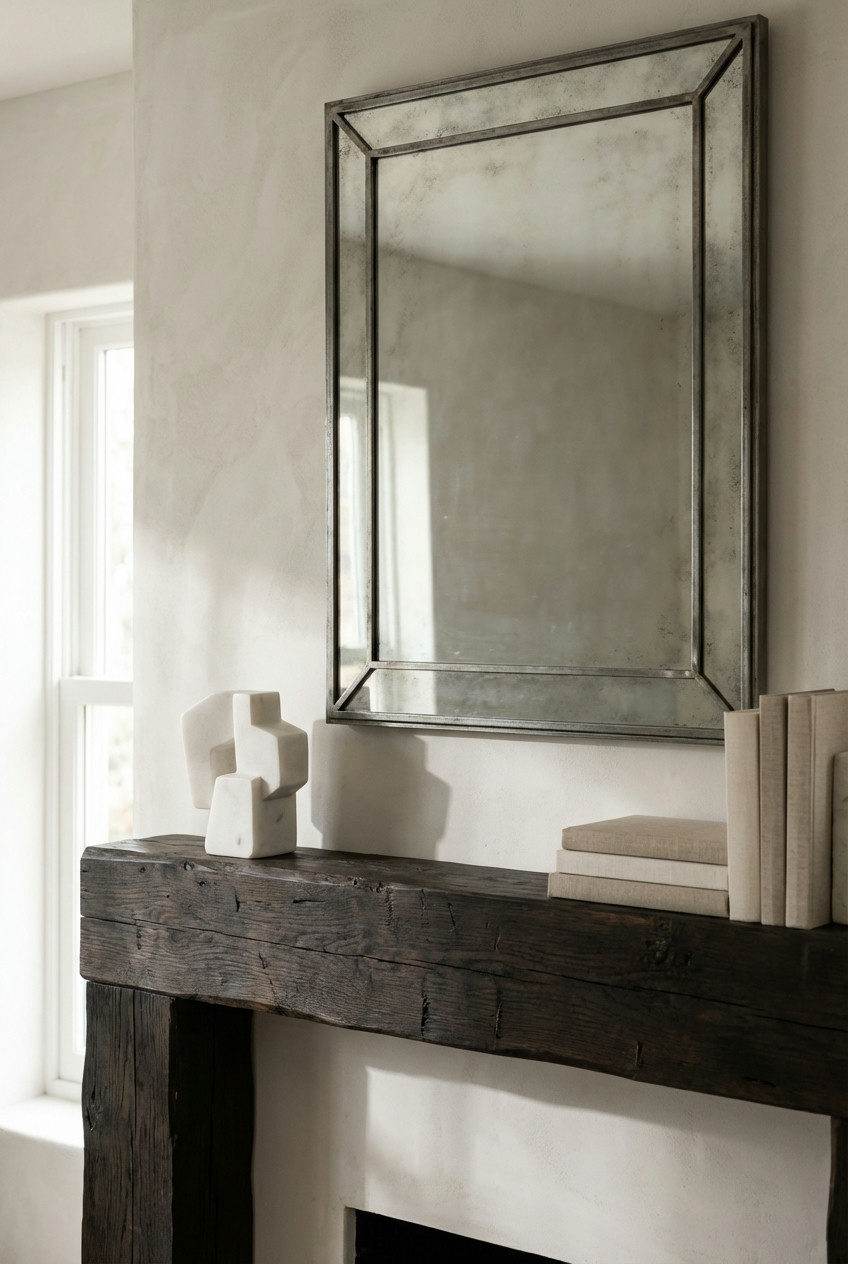 Contemporary Classic Mantle Styling 2