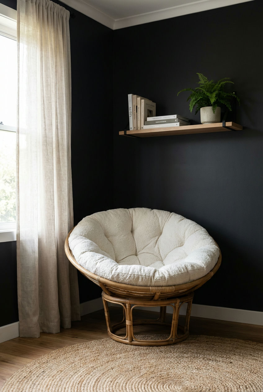 Cozy-Reading-Nook-Defined-by-Black-2