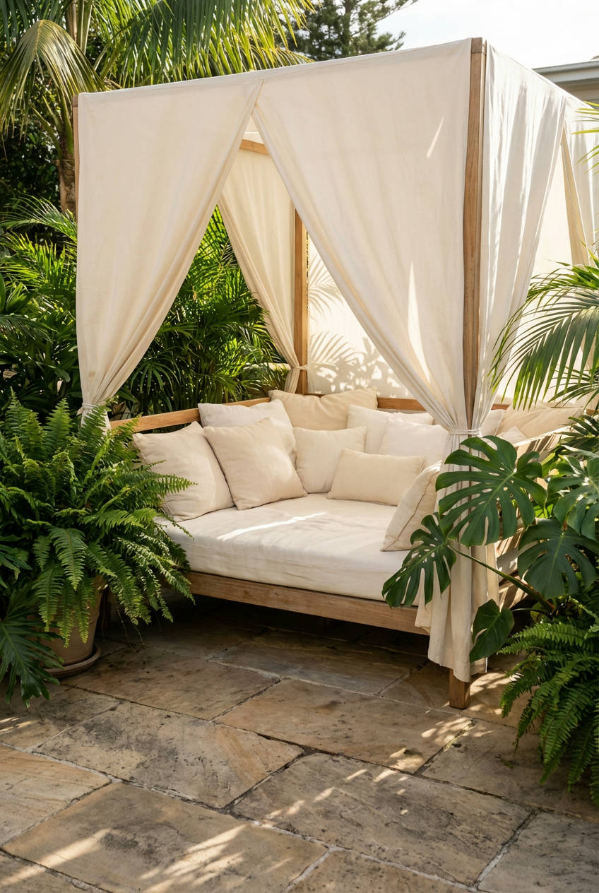 Comfortable Outdoor Daybed 1