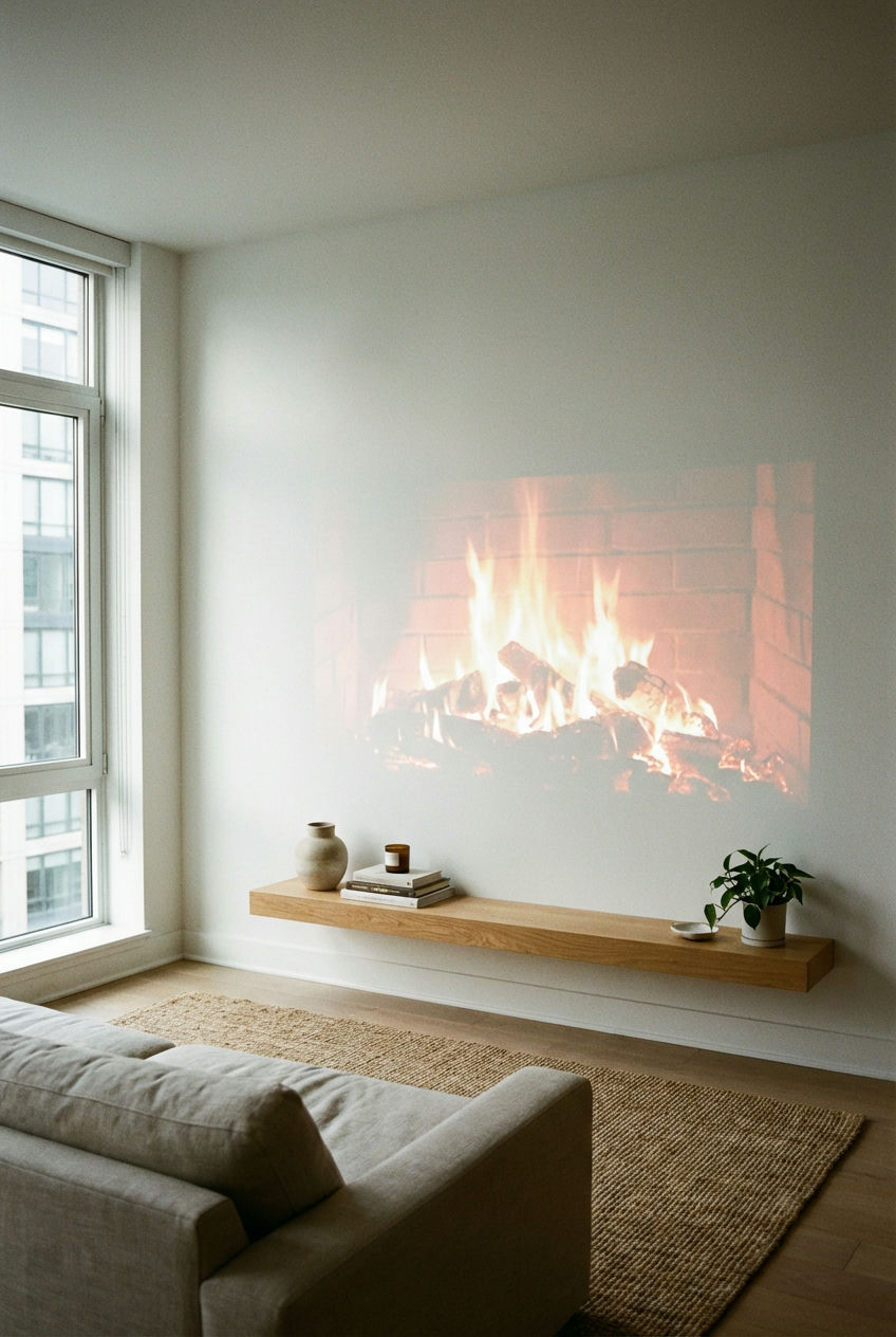 Digital Fireplace Projections 1