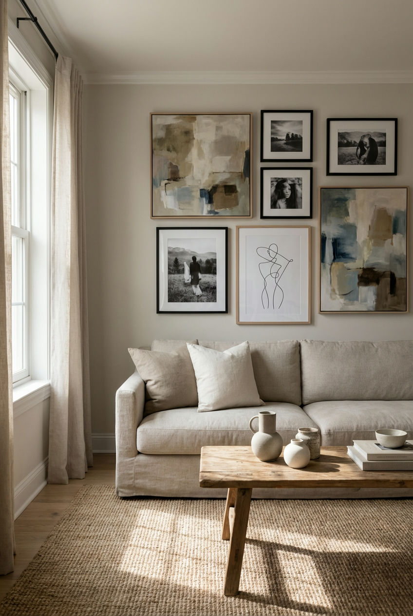 Modern Artwork and Gallery Walls 1