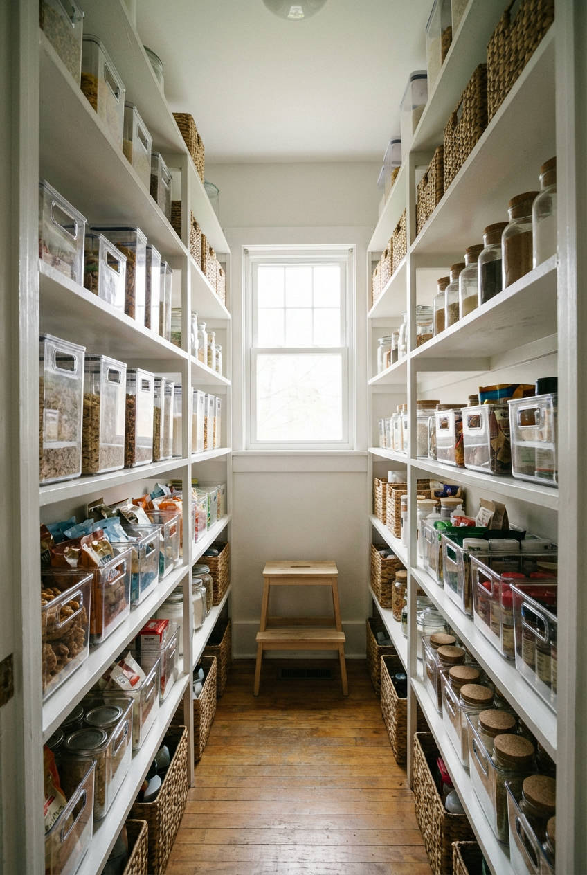 Maximizing a Narrow Pantry 1