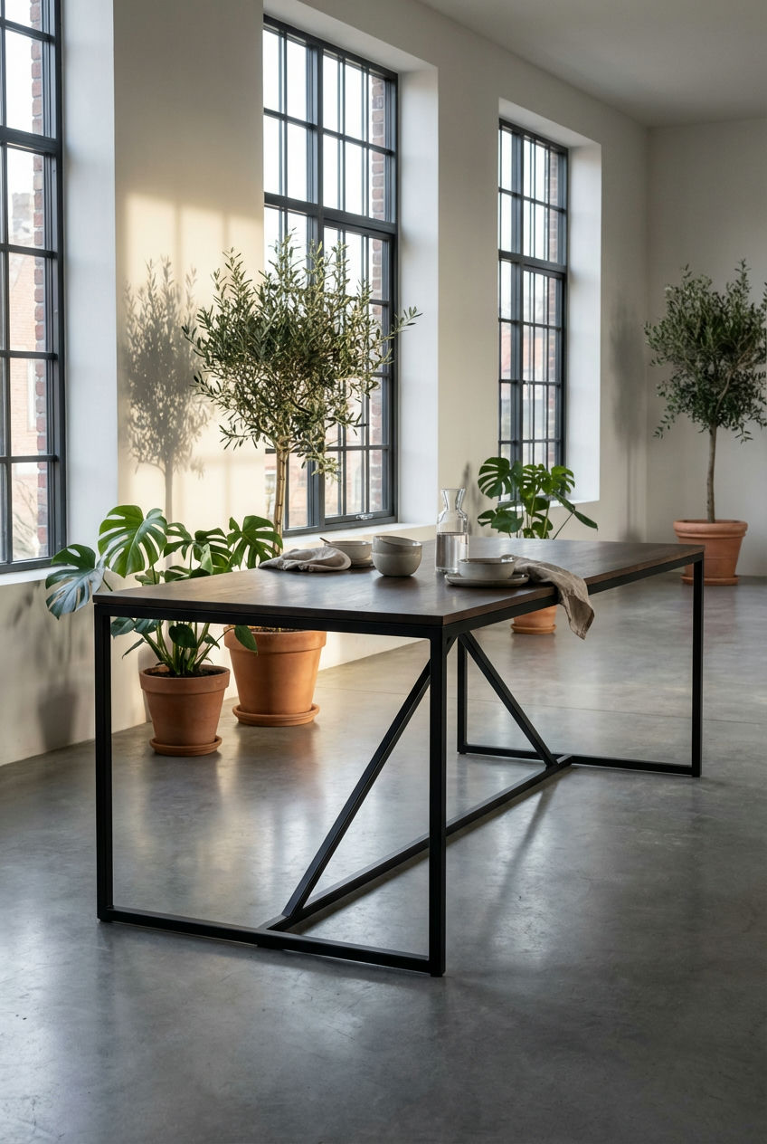 Industrial Chic with Black Metal 2