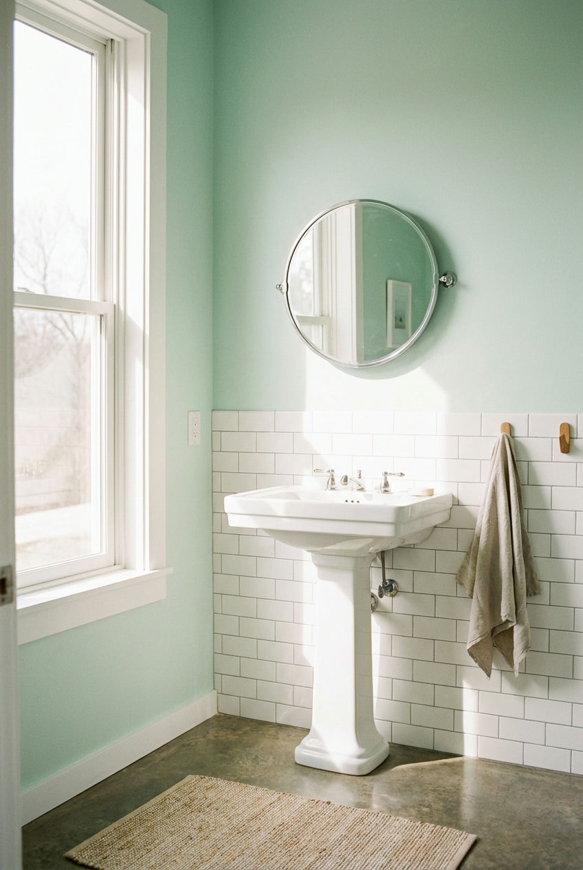 Light Green Walls 1