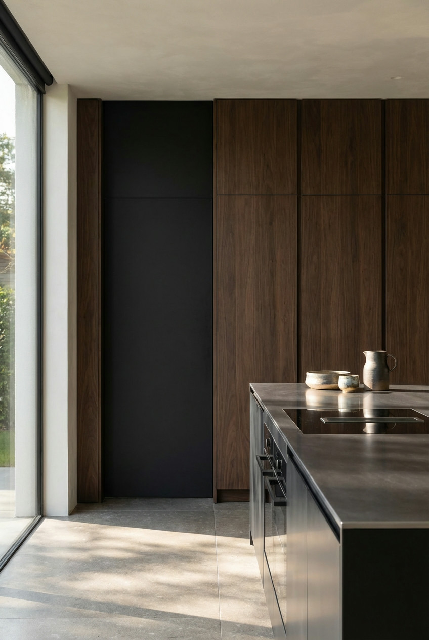 The Sleek, Hidden Pantry Design 1