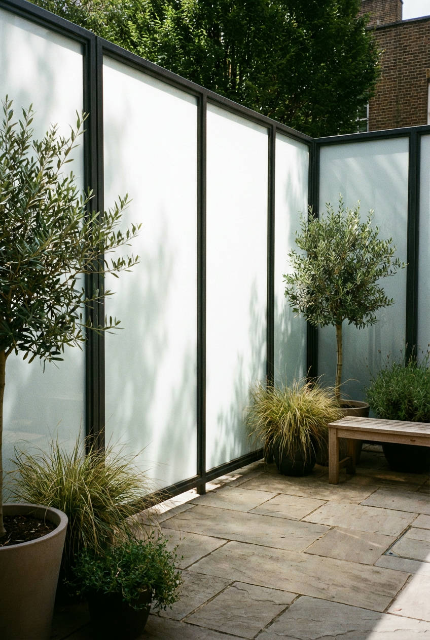 Frosted Glass Panels 1