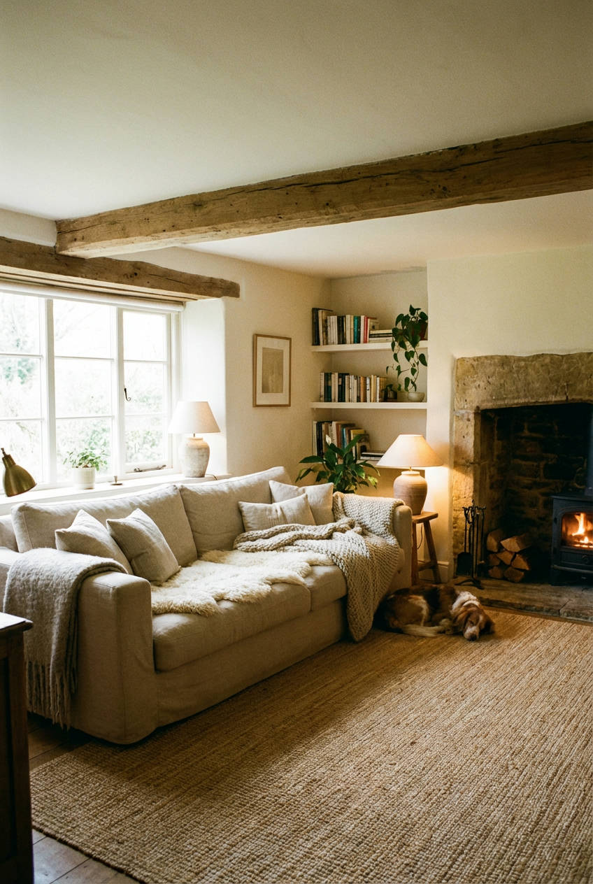 Cozy Hygge with Warm Neutrals 1