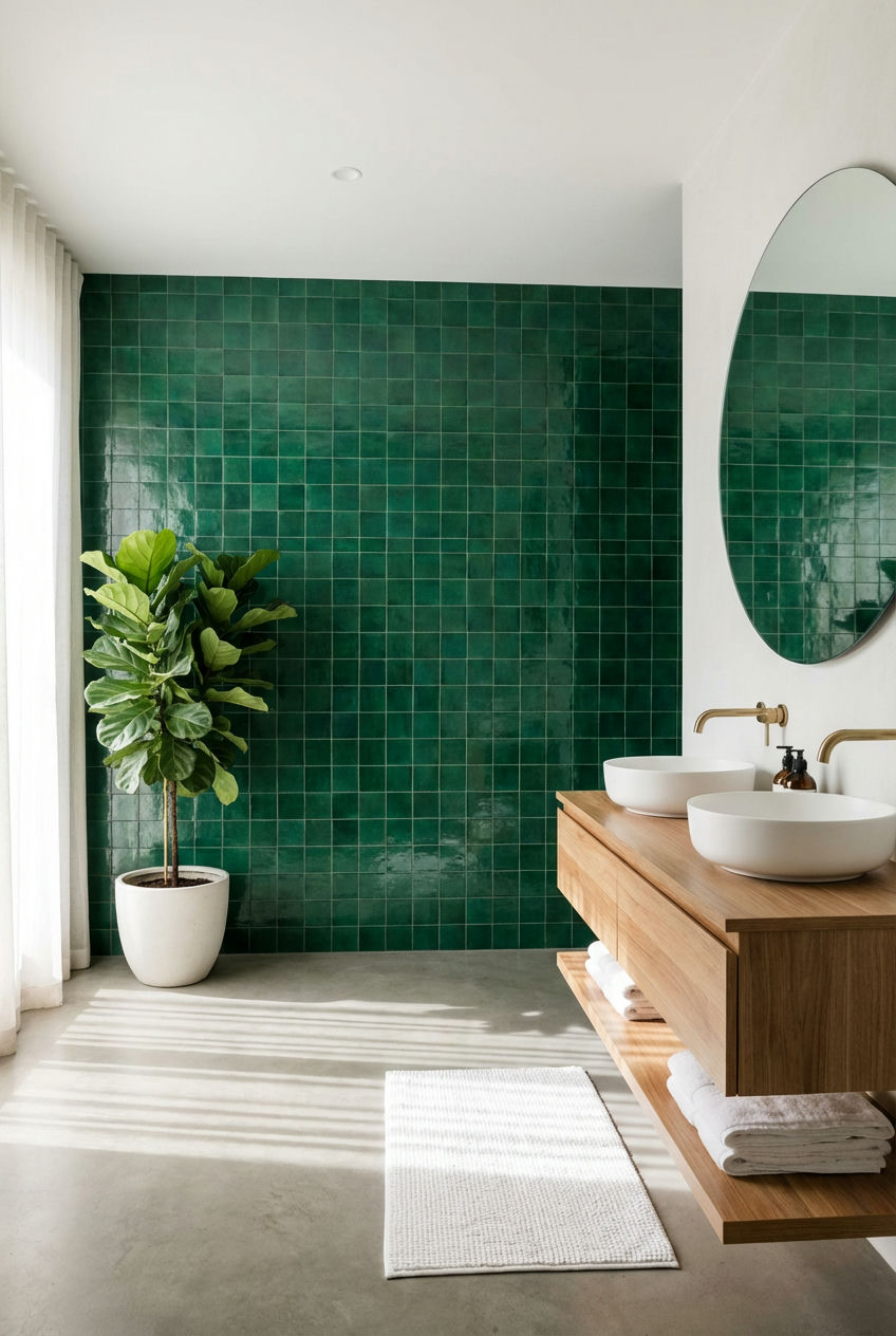 Emerald Accent Walls 1