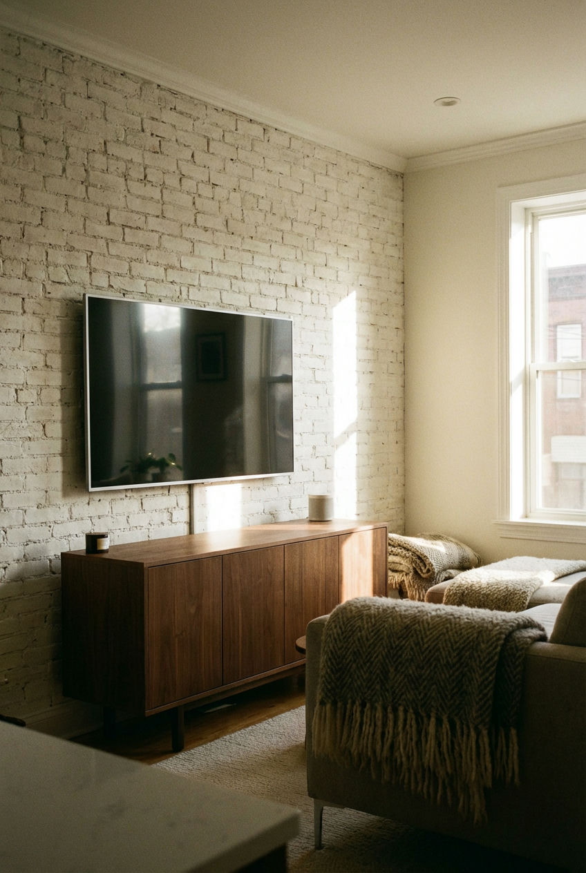 Exposed Brick with a Modern Twist 2