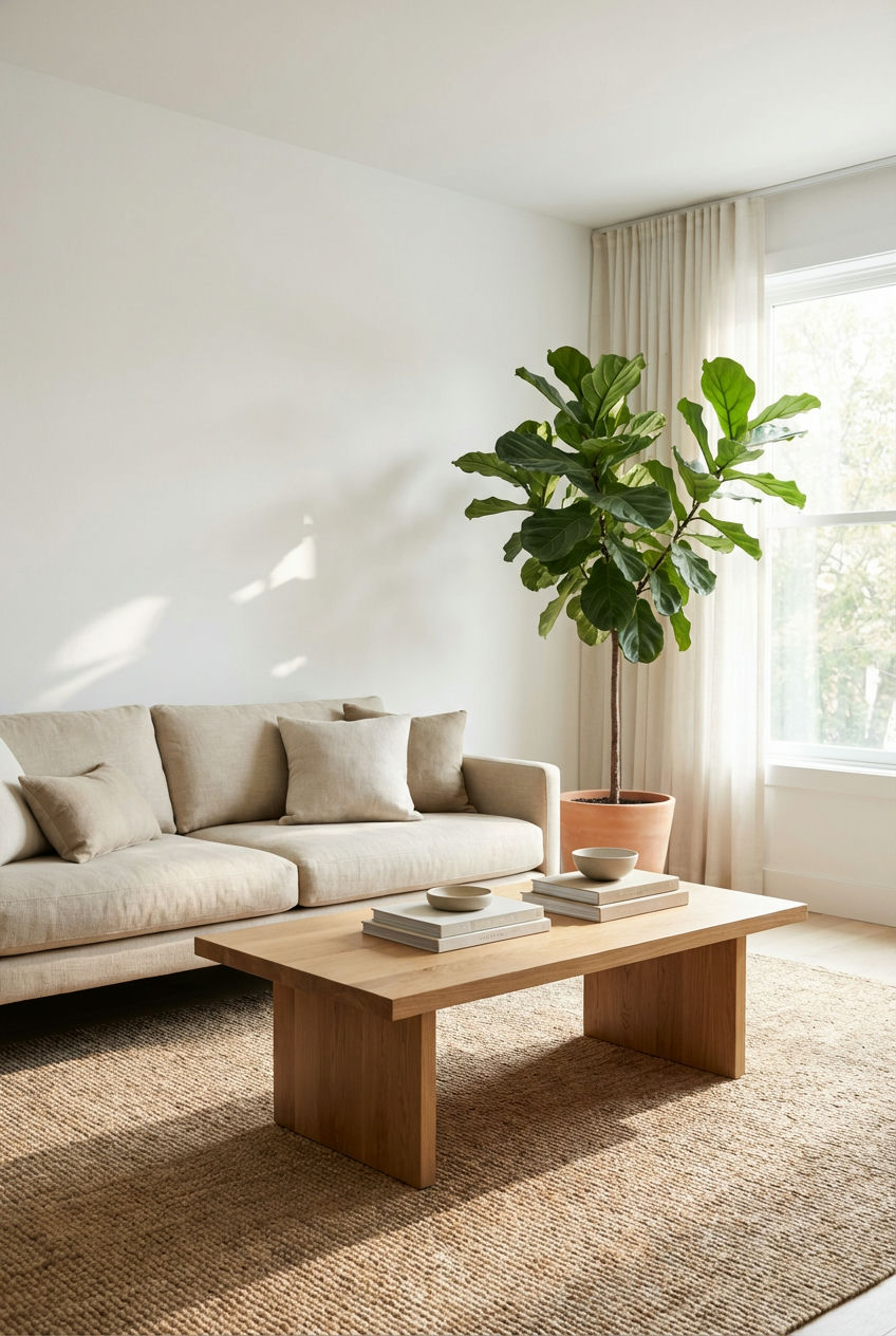 Minimalist Sanctuary with Natural Materials 1