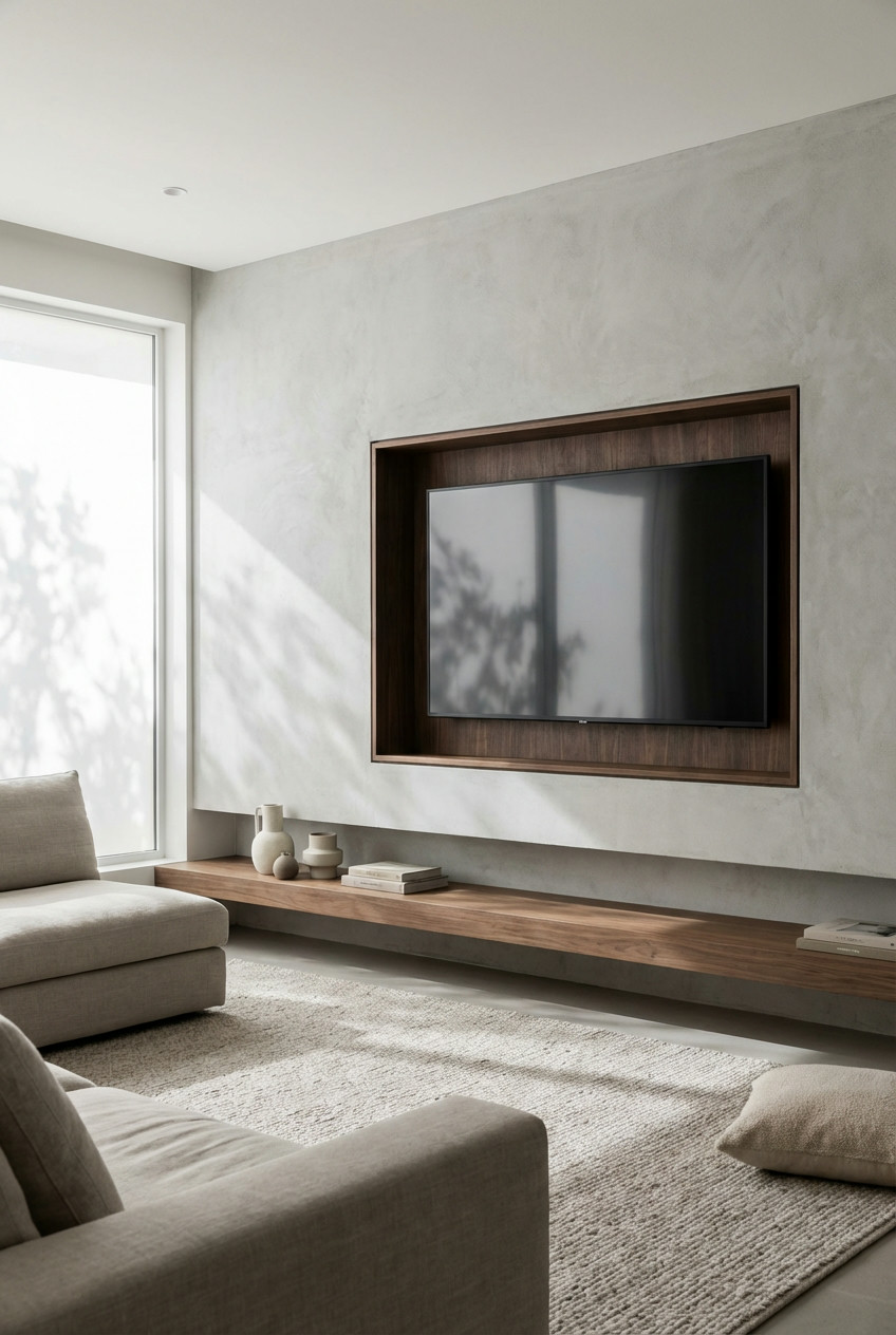 Art Niche Recessed TV 1