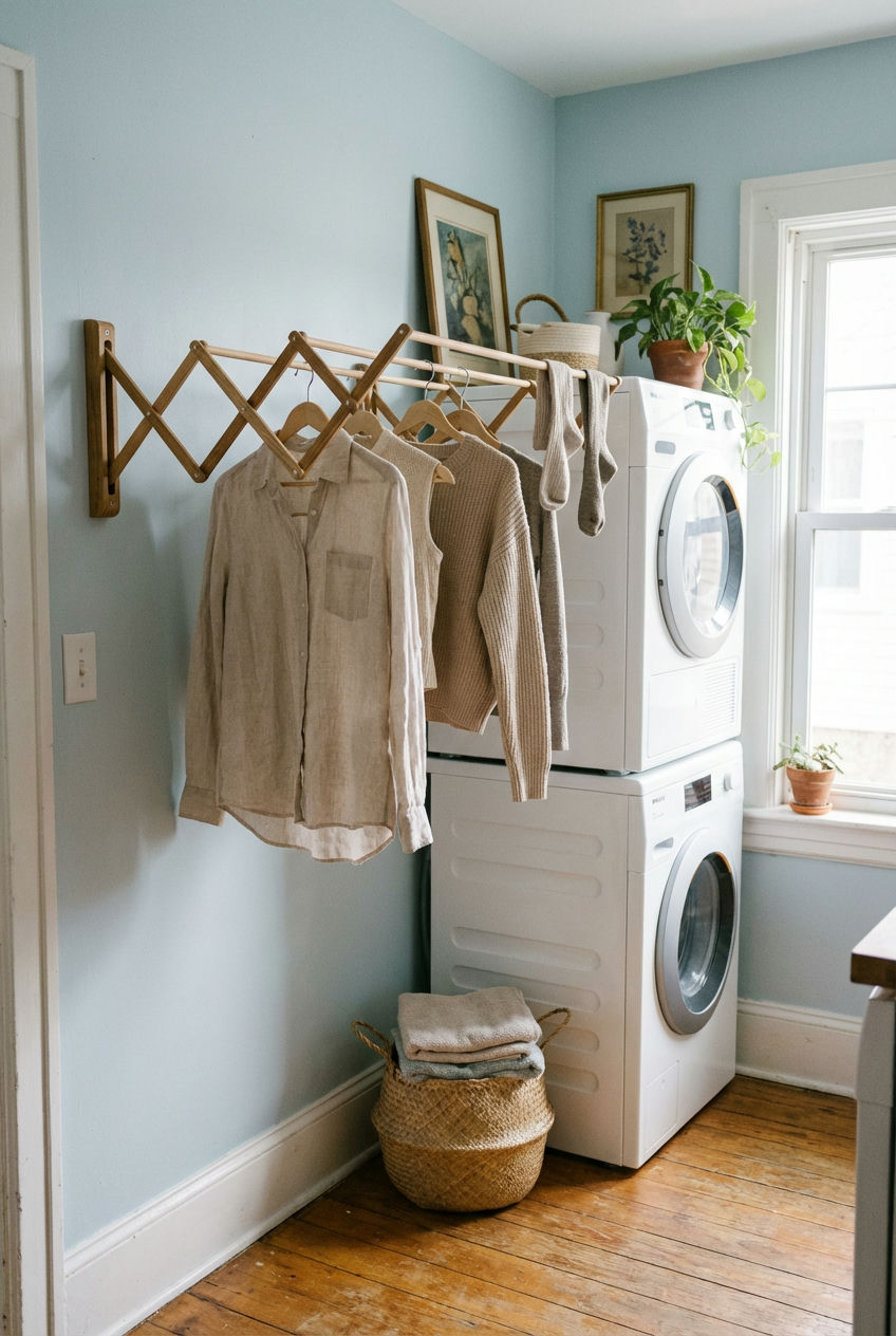 Wall-Mounted-Drying-Rack-Solution-1