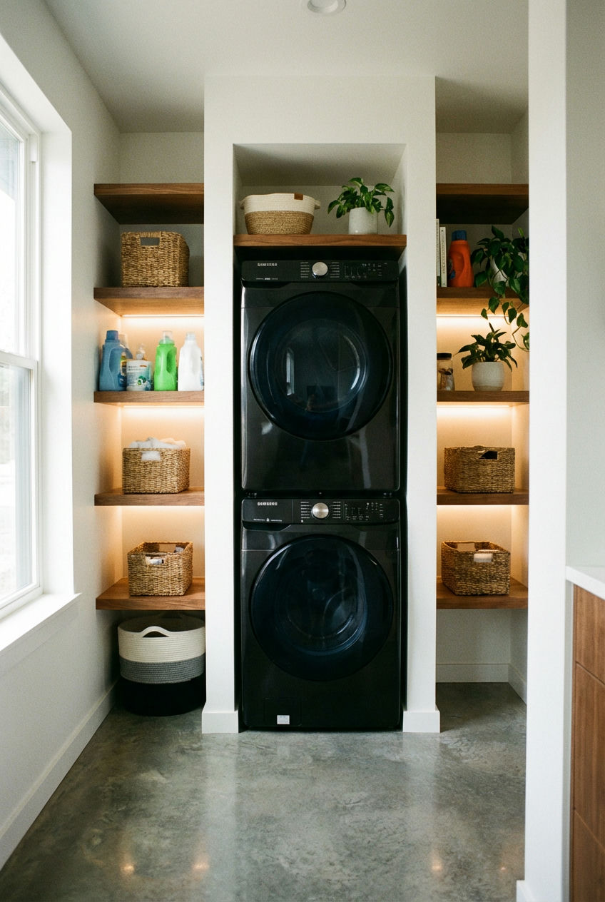 Built-in Laundry Niche 2