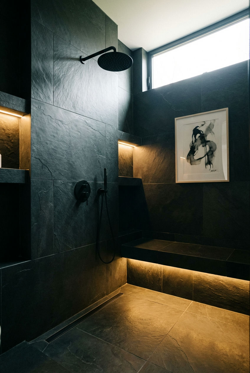 Integrated Tub and Shower Delight 2