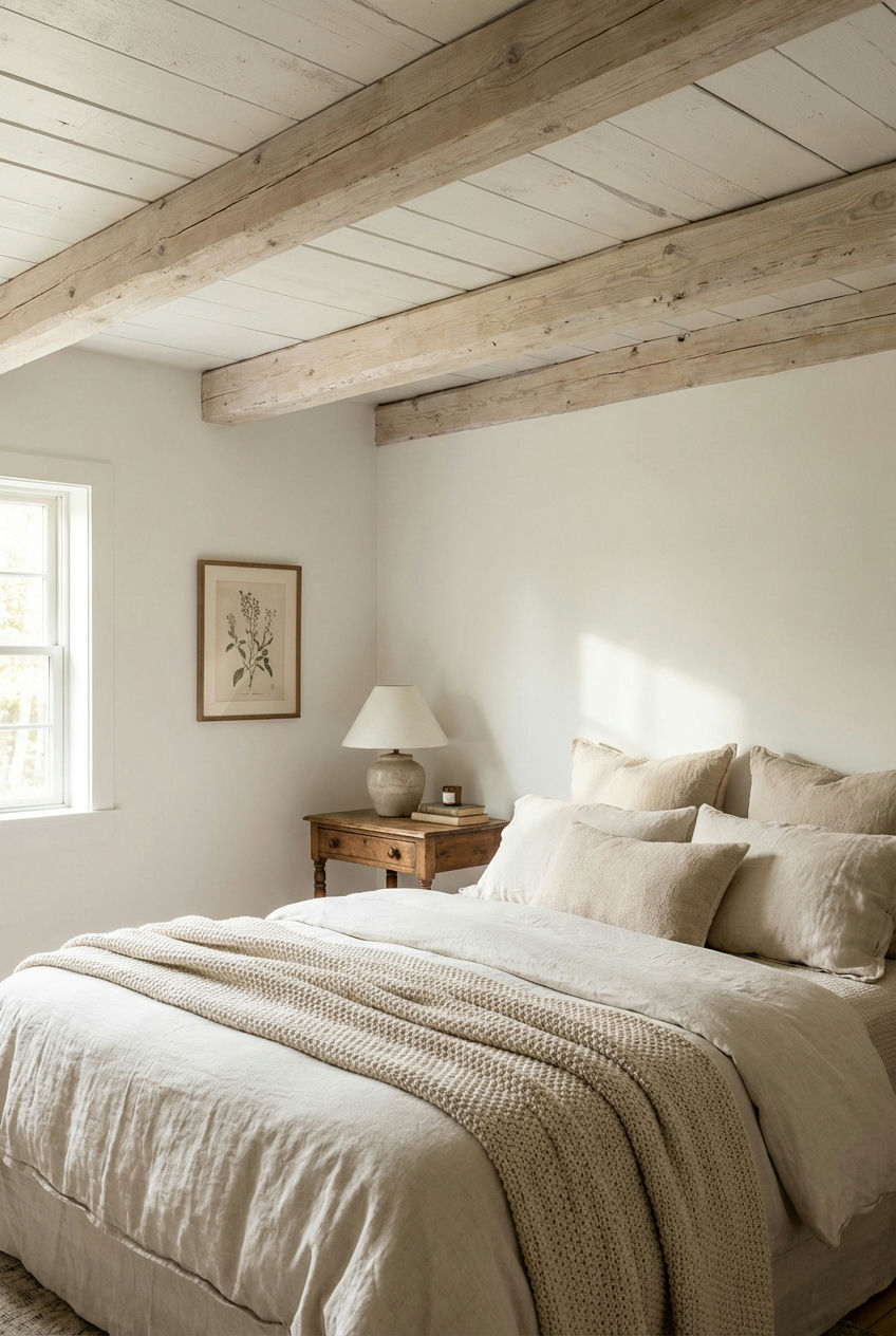 Rustic Wood Beam Ceiling 2