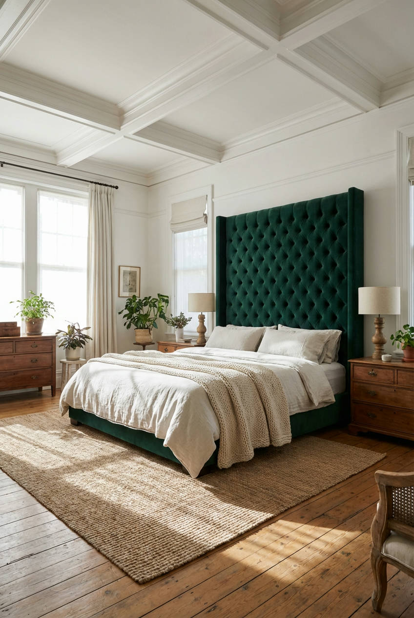 Bold Headboards and Feature Walls 1