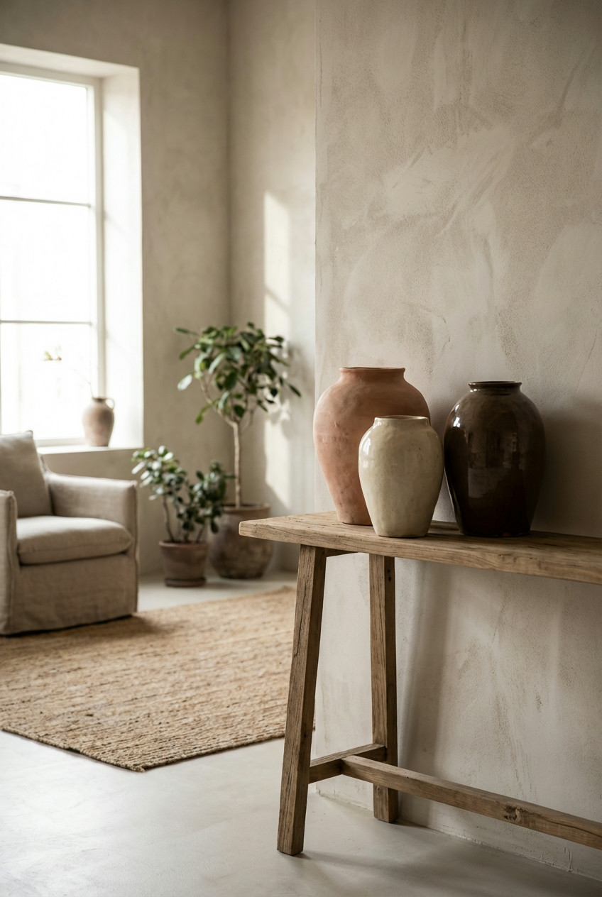 Sculptural Pottery Display 1