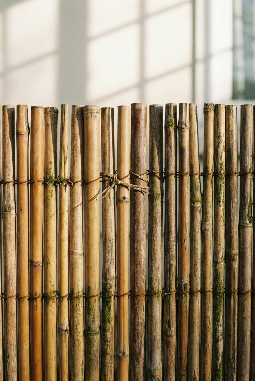 Bamboo Roll Fence 2