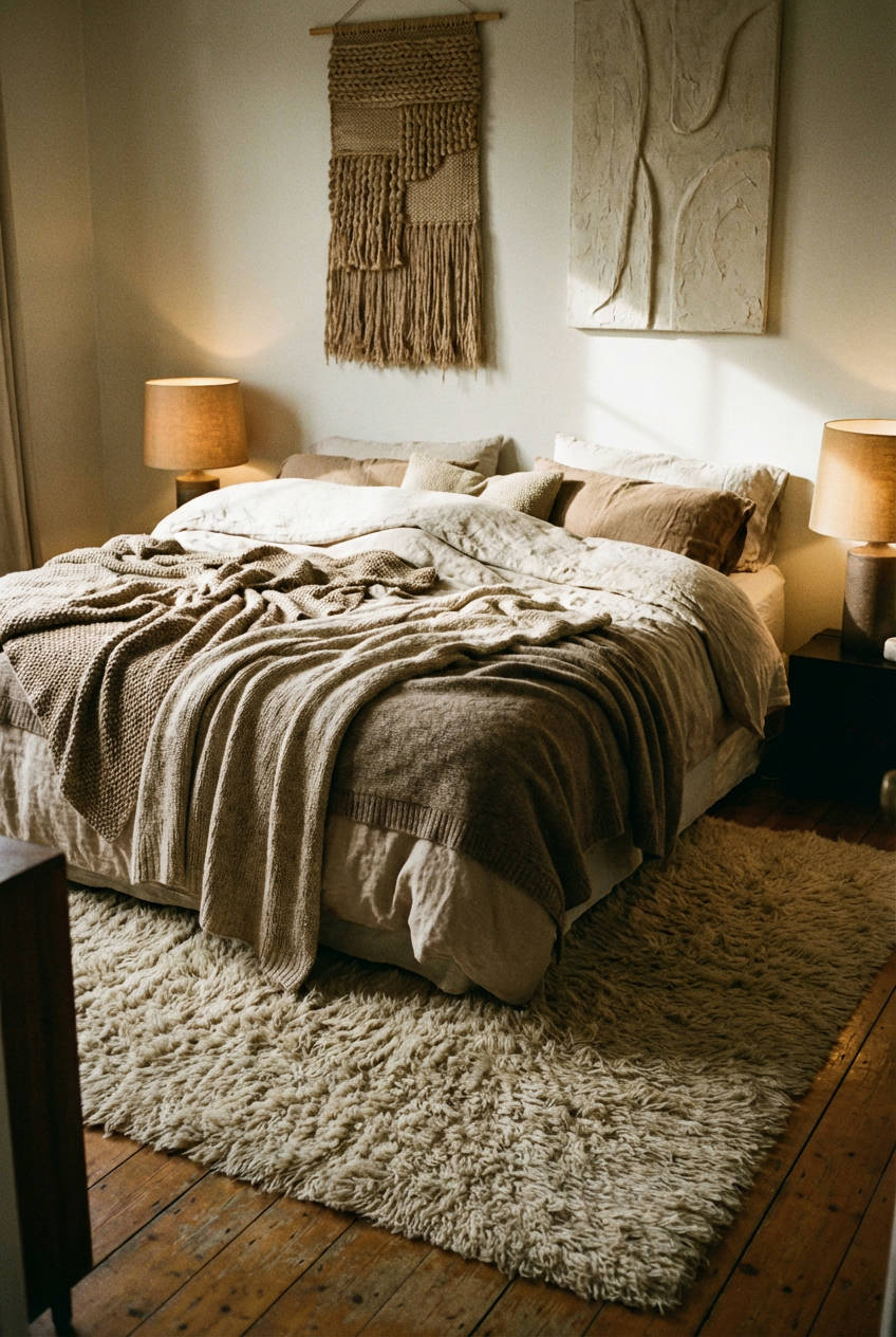 The Art of Cozy Layering for Master Bedrooms 1