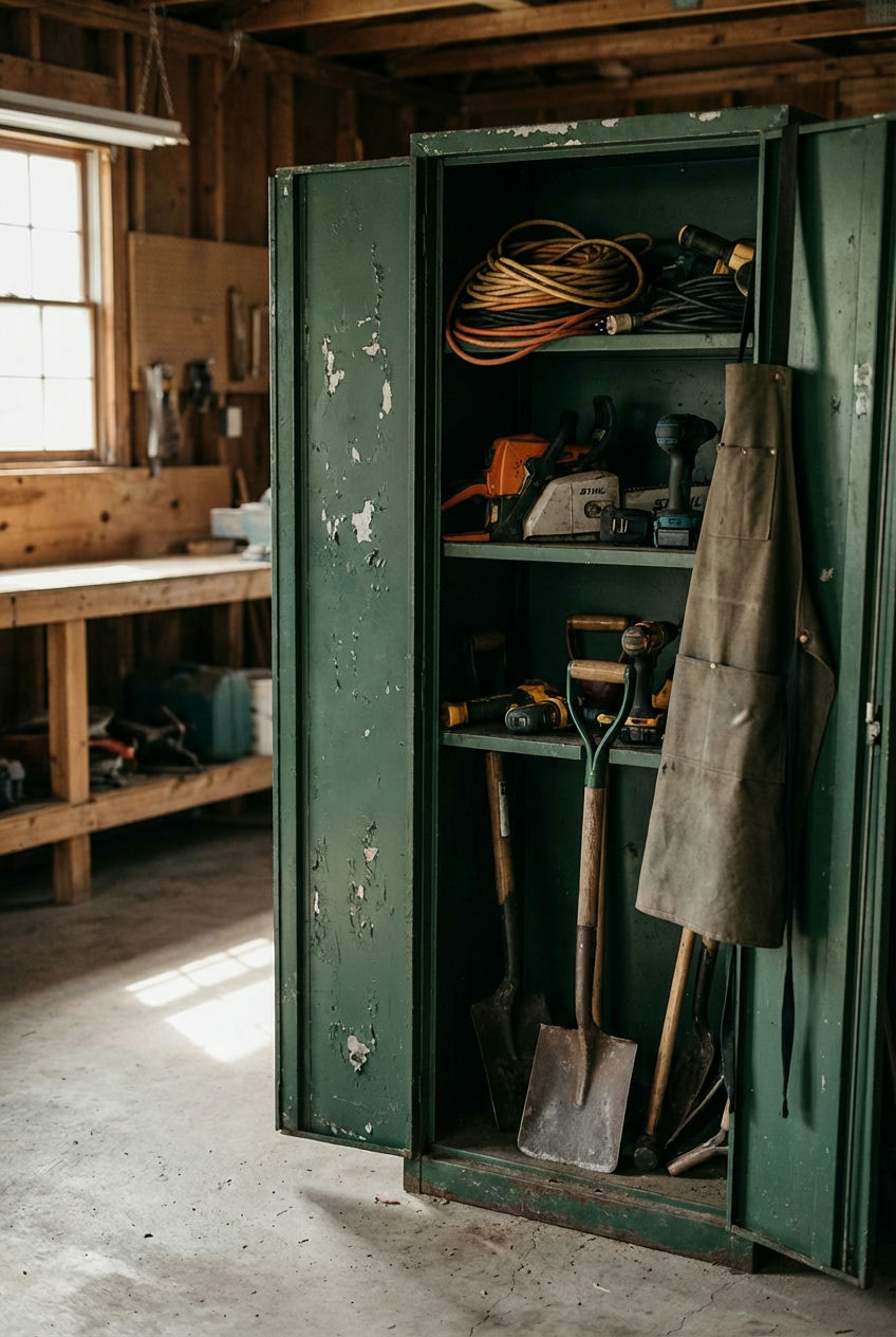 Repurposed Furniture for Storage 1