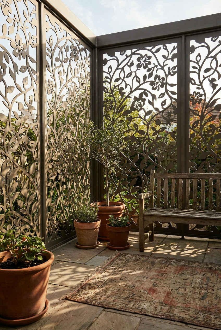 Laser-Cut Metal Screens 1