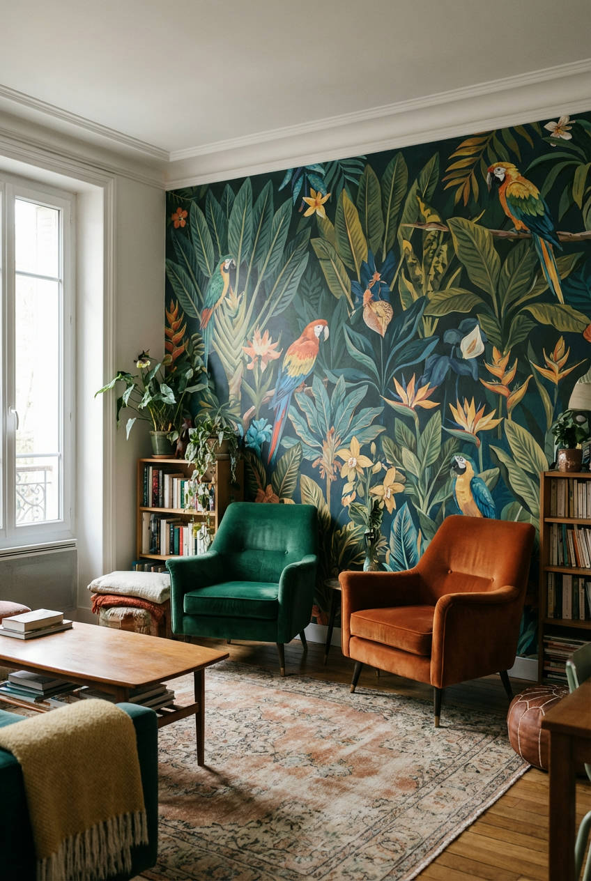 Maximalist Wallpaper Murals 1